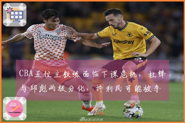 CBA五位主教练面临下课危机，杜锋与邱彪两极分化，许利民可能被李楠接替